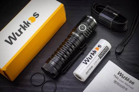 ФОНАРЬ ручной TS21 SST20 Black 6500К "Wurkkos"