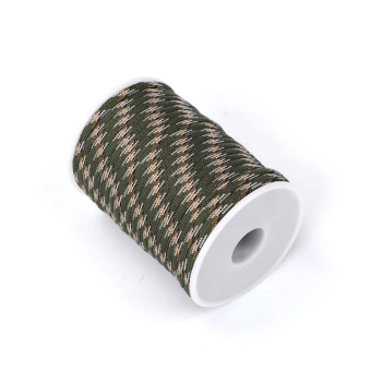 PARACORD 550 green camo #003 метр