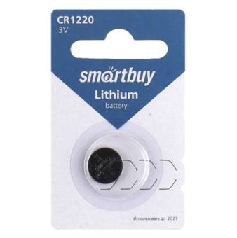 БАТАРЕЙКА lithium SMARTBUY CR1220 3V