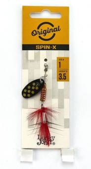 БЛЕСНА 01, 3,5г, BF вращ. SPIN X ROUND "LUCKY JOHN"