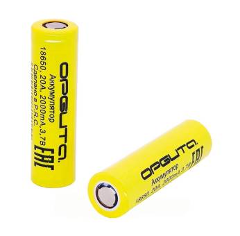 Аккумулятор Li-ion Орбита 18650 2000мА 3.7В