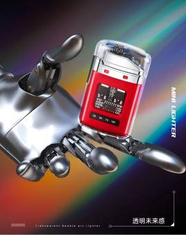 ЗАЖИГАЛКА импульсная с двойной дугой (USВ) "ARC Lighter"