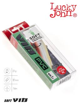 ВОБЛЕР тон. вертик. 21г. Pro Series Vib soft 81/311 "Lucky John"