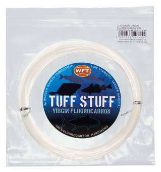 ЛЕСКА 0.40мм 10.2кг 50м TUFF STUFF FLUOROCARBON "WFT"