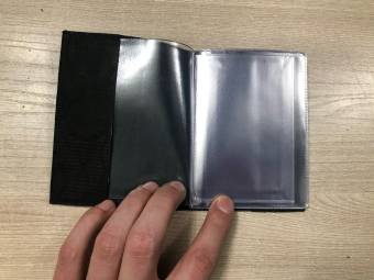 Обложка для документов авто мягкий переплет