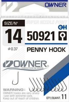 Крючки Owner 14/50921 0.37 Penny hook