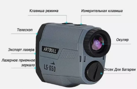 Лазерный дальномер 6x20 ARTBULL LS-650