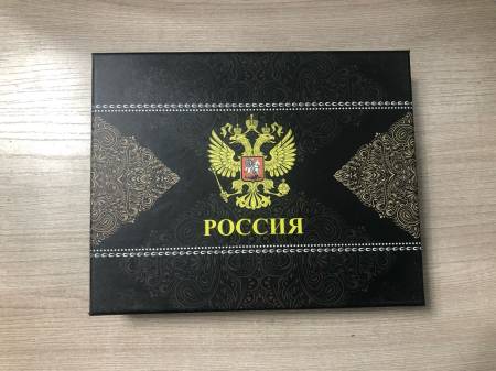 Подарочный набор "СССР" Фляжка + воронка + 4 стопки