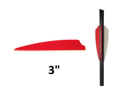 ОПЕРЕНИЕ для стрел Q2i Fusion X-2 3" Red