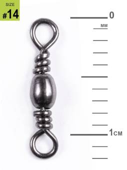 ВЕРТЛЮГИ 10кг 10шт 014 BARREL "Lucky John"