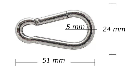 Карабин 51*24*5 ( 66243 ) №12