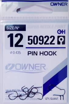 Крючки Owner 12/50922 0.435 Pin Hook
