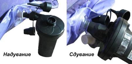 Насос-помпа электрический с аккумулятором Stermay HT-677