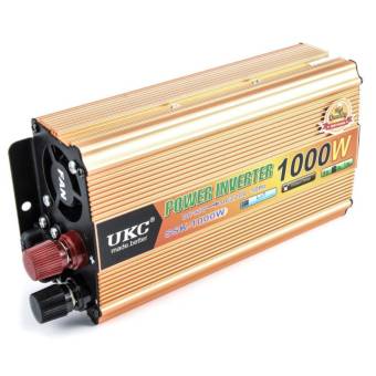ИНВЕРТОР НАПРЯЖЕНИЯ 12-220V UKC 1000W (реал.500W)