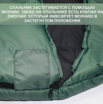 Спальный мешок СТАЛКЕР «ВАГРАН» 300 -18 до +4