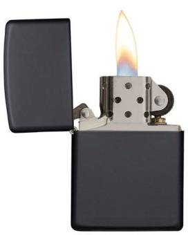 ЗАЖИГАЛКА Zippo бензиновая 218 Black Matte