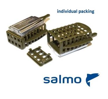 КОРМУШКА Фидерная 120гр. Square с дном "Salmo"