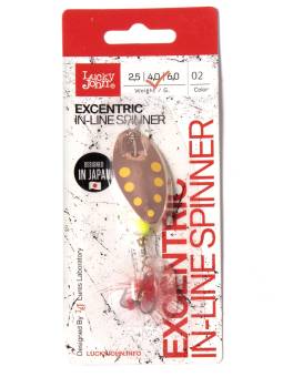 БЛЕСНА "2" 4гр. вращ. EXCENTRIC IN-LINE 002 "Lucky John"