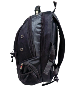 Рюкзак 35L 1908# USB Black/Gray "Grissom"