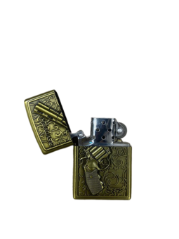 ЗАЖИГАЛКА бензиновая JianTai Revolver 357