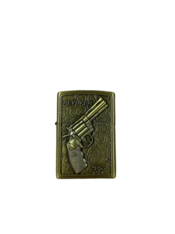 ЗАЖИГАЛКА бензиновая JianTai Revolver 357
