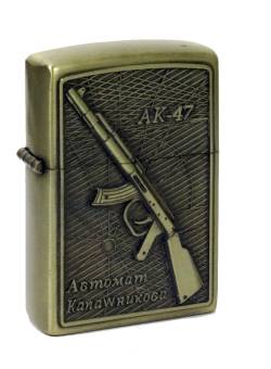 ЗАЖИГАЛКА бензиновая JianTai AK-47