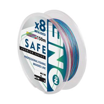 ШНУР плетённый 150m, 0.27mm, 21.90kg, X8 № ONE Safe "Iam"