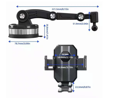 Держатель автомобильный TDS ts-caa55