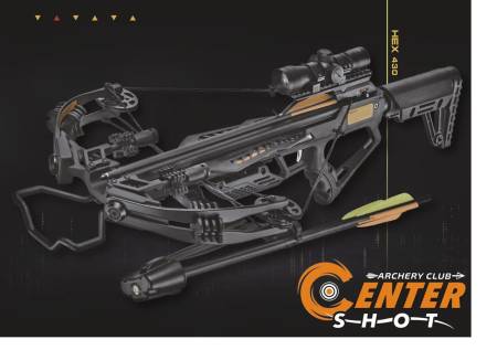 АРБАЛЕТ блочный Ek HEX-430 черный (c комплектацией)