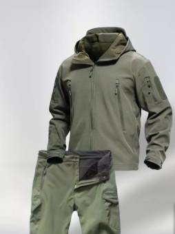 КОСТЮМ Cофтшелл Softshell Олива