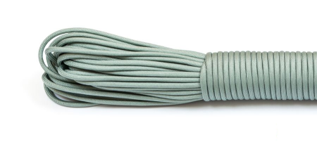 Paracord 550 silver grey #002 30 метров
