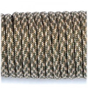 Paracord 550 digital camo #018 30 метров
