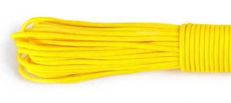 Paracord 550 yellow #019 30 метров