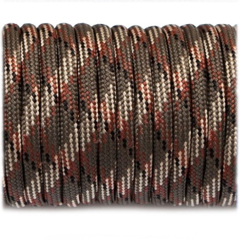 Paracord 550 OD green camo #003 30 метров