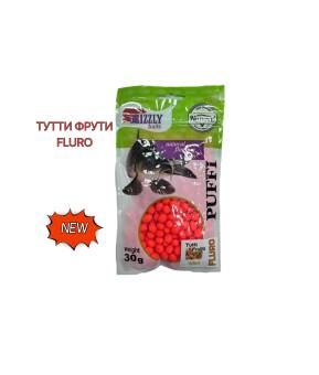 ТЕСТО для рыбалки воздушное ТУТТИ-ФРУТТИ 30 гр, GRIZZLY Puffi