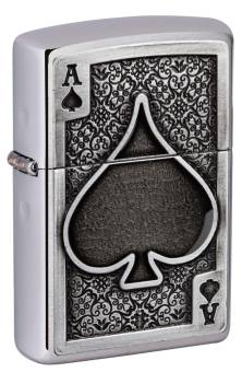 ЗАЖИГАЛКА Zippo бензиновая Ace Of Spades 49637