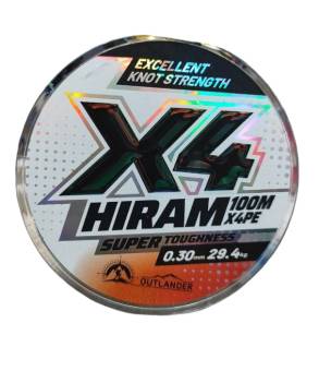 ШНУР плетеный 100m, 0.30mm, 29,4kg Outlander HIRAM
