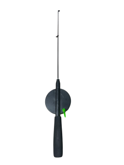 УДОЧКА зимняя 62 cm (катушка 90mm,ручка EVA,хлыст стеклопластик)