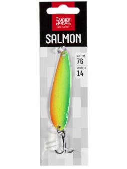БЛЕСНА колеб. 76мм, 14г, 008 SALMON "Lucky John"