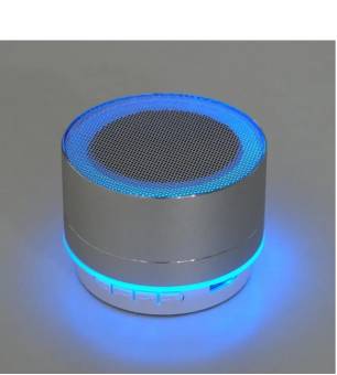 КОЛОНКА портативная с Bluetooth и картой памяти и подсветкой