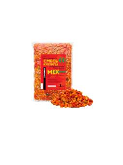 КУКУРУЗА натуральная смесь вкусов MIX 1кг прикормочная смесь