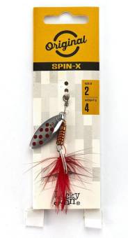 БЛЕСНА "2" 4.0гр. SR вращ. SPIN X LONG "Lucky John"