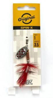 БЛЕСНА "1" 3.5гр. SR вращ. SPIN X ROUND "Lucky John"