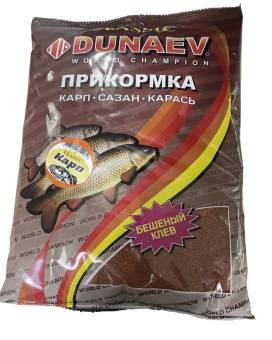 ПРИКОРМКА Classic КАРП 900гр. "DUNAEV" (карп, сазан, карась)