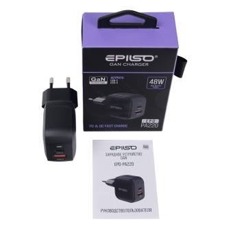 Зарядное устройство USB Epilso 48W GaN EPD-PA220