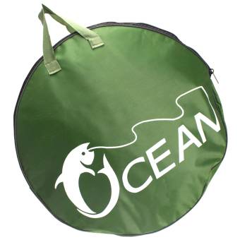 САДОК береговой 200х40см 4 секции, стальные кольца, в сумке OCEAN