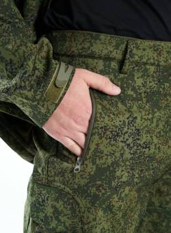 КОСТЮМ Cофтшелл Softshell Зеленый пиксель