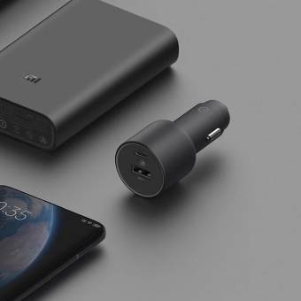 Автомобильное зарядное устройство Xiaomi 67w car charger (type-a + type-c) BHR6814GL