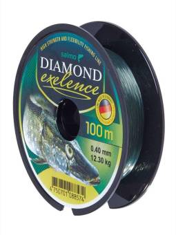 ЛЕСКА DIAMOND монофильная 100m, 0.40mm, 12.30kg. "Salmo"