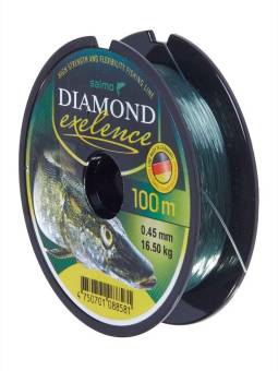 ЛЕСКА DIAMOND монофильная 100m, 0.45mm, 16.50kg. "Salmo"